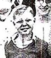 Allan Morrison op ong. 10 jarige leeftijd - at aprox 10 years of age