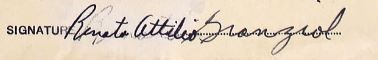 Granziol_Handtekening – Signature (Bron: Canada, WWII Service Files of War Dead, 1939-1947)