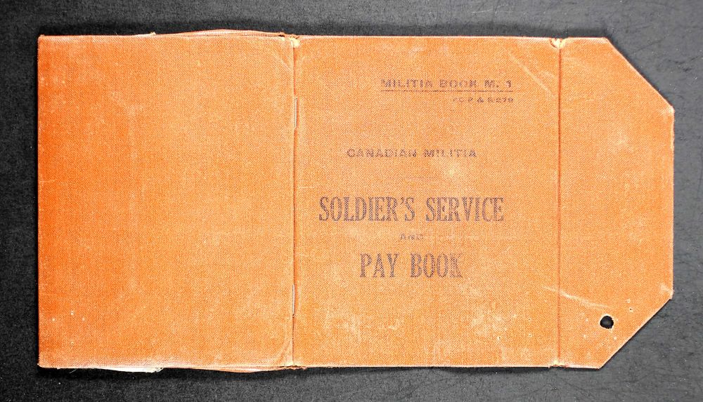 Hebblethwaite_David Alfred Soldatenboekje -Soldiers Paybook (Bron: Canada, WWII Service Files of War Dead, 1939-1947)