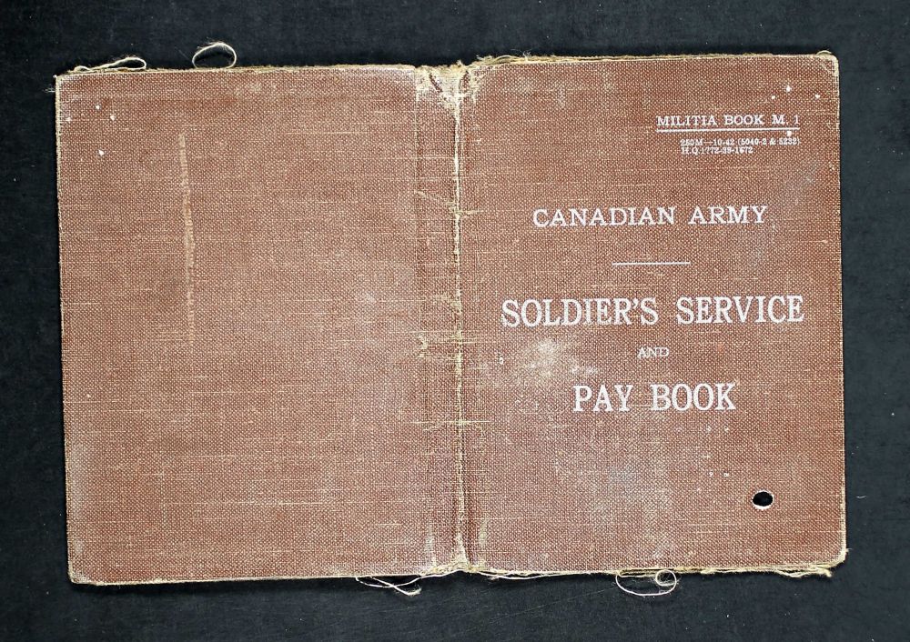 Lawless, Francis Earl: Soldatenboekje -Soldiers Paybook (Bron: Canada, WWII Service Files of War Dead, 1939-1947)
