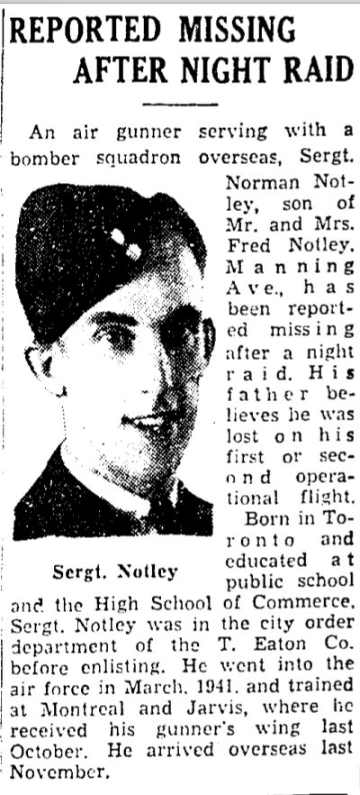 Toronto Star, juli 1943